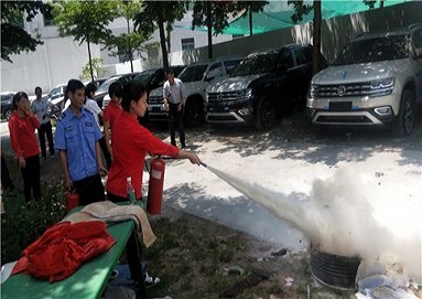 科發(fā)工業(yè)園組織消防安全知識培訓，擰緊員工思想“安全螺絲”